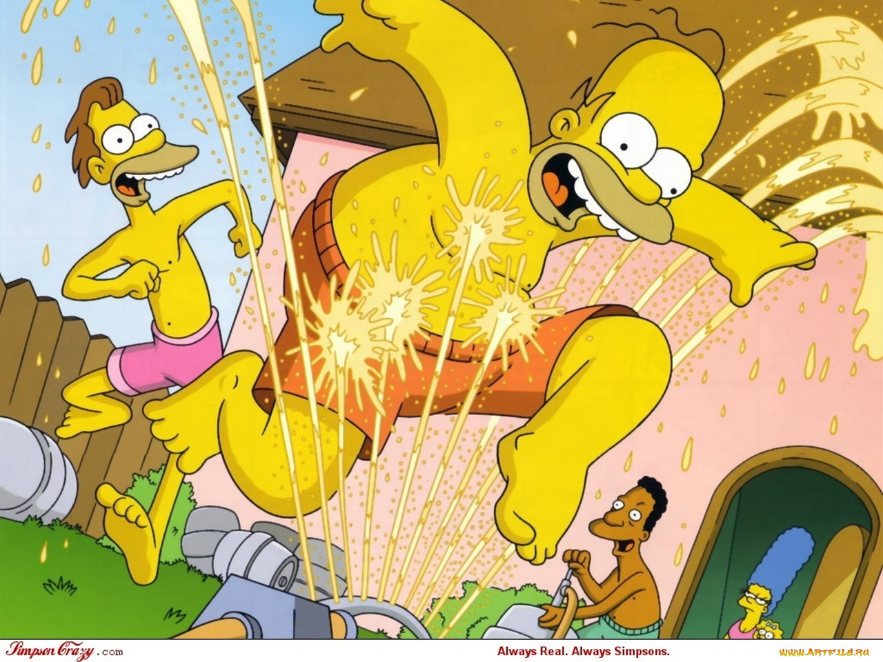 , the, simpsons